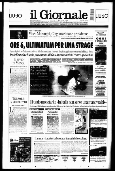 Il giornale : quotidiano del mattino